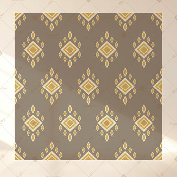 Gold Diamond Geometric Square Backdrop