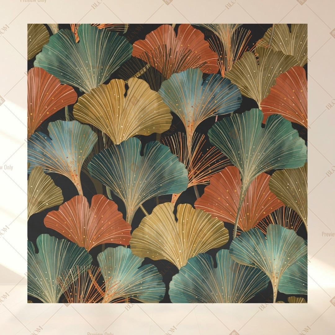 Tropical Banana Leaf Square Backdrop