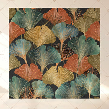 Tropical Banana Leaf Square Backdrop