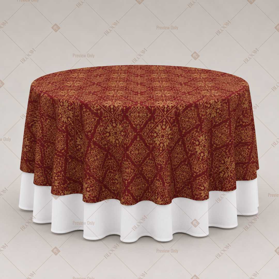 Rustic Terracotta Trellis Table Overlay Pack of 6