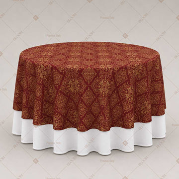 Rustic Terracotta Trellis Table Overlay Pack of 6