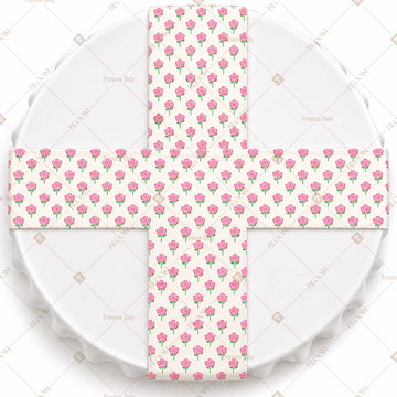 Pink Heart Dot Table Runner Pack Of 12