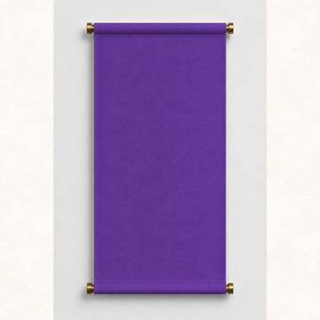 ROYAL PURPLE HANGING SCROLLS