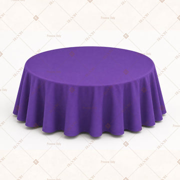 Royal Purple Table Cover Pack Of 6