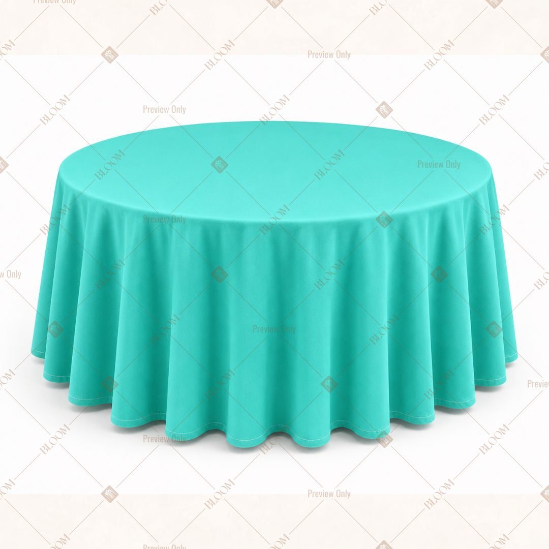Turquoise Table Cover Pack Of 6