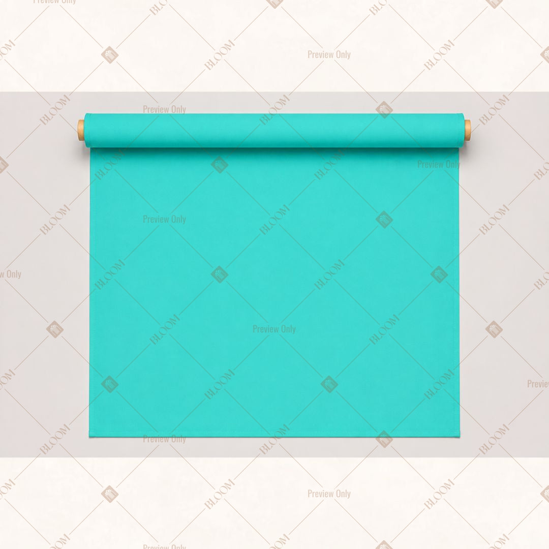 Turquoise Fabric Roll Pack of 25