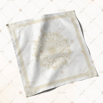 White Minimal Marble Napkin Pack of 20