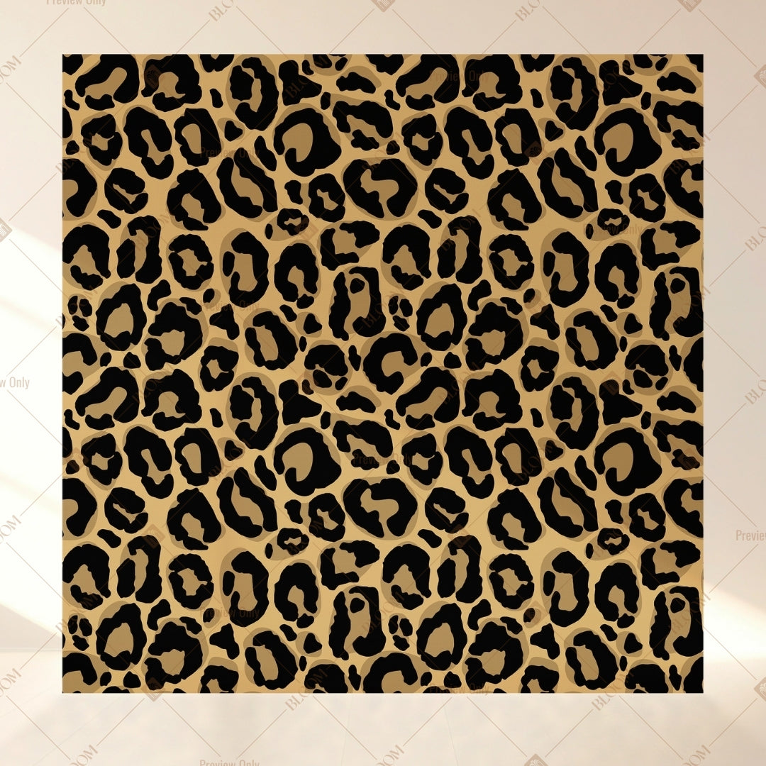 Leopard Animal Print Square Backdrop