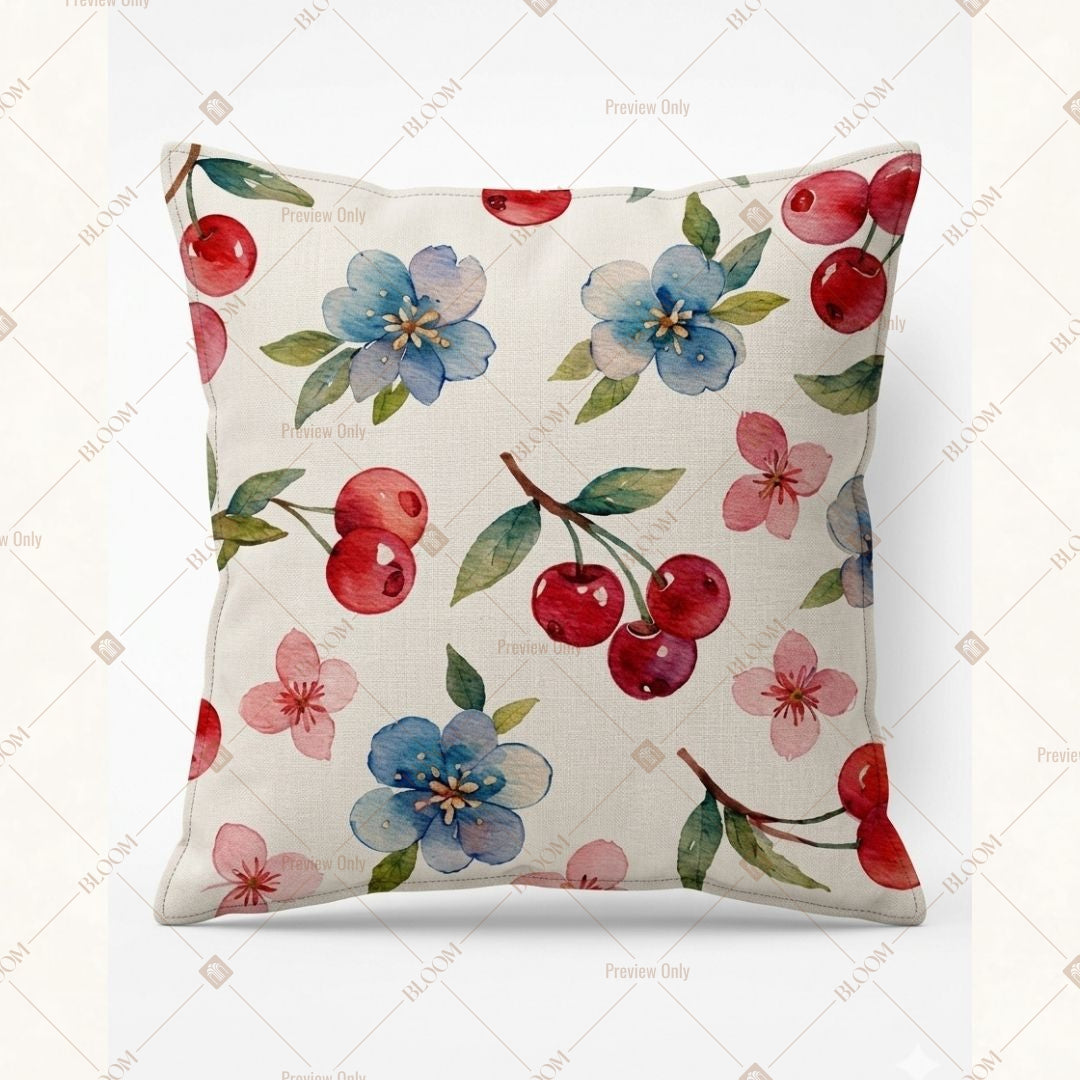 Colorful Wildflower Cushion Cover Pack of 12