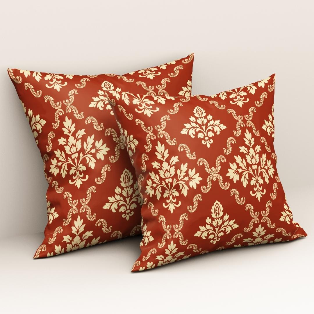 Royal Damask Charm: Cushion Cover - Pack of 12