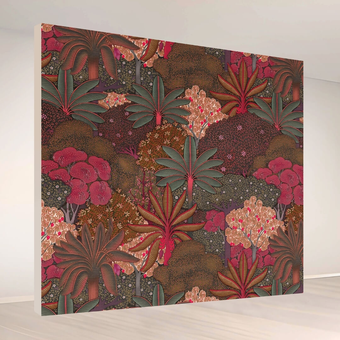 Mystic Forest Charm: Backdrop - square