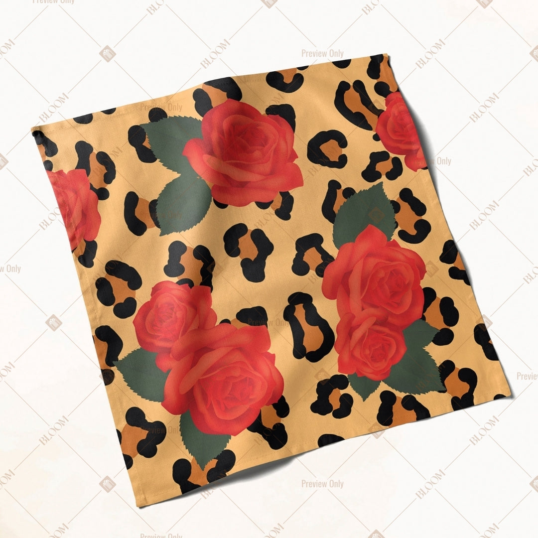 Wild Animal Print Napkin Pack of 20