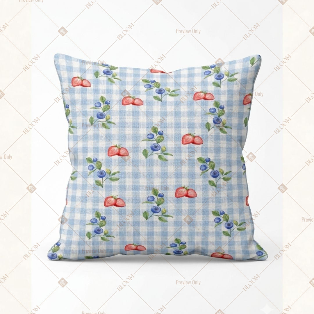 Pastel Checkered Cushion Cover Pack of 12