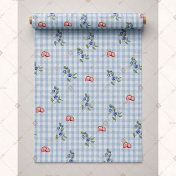 Blue Mini Motif Fabric Pack of 25