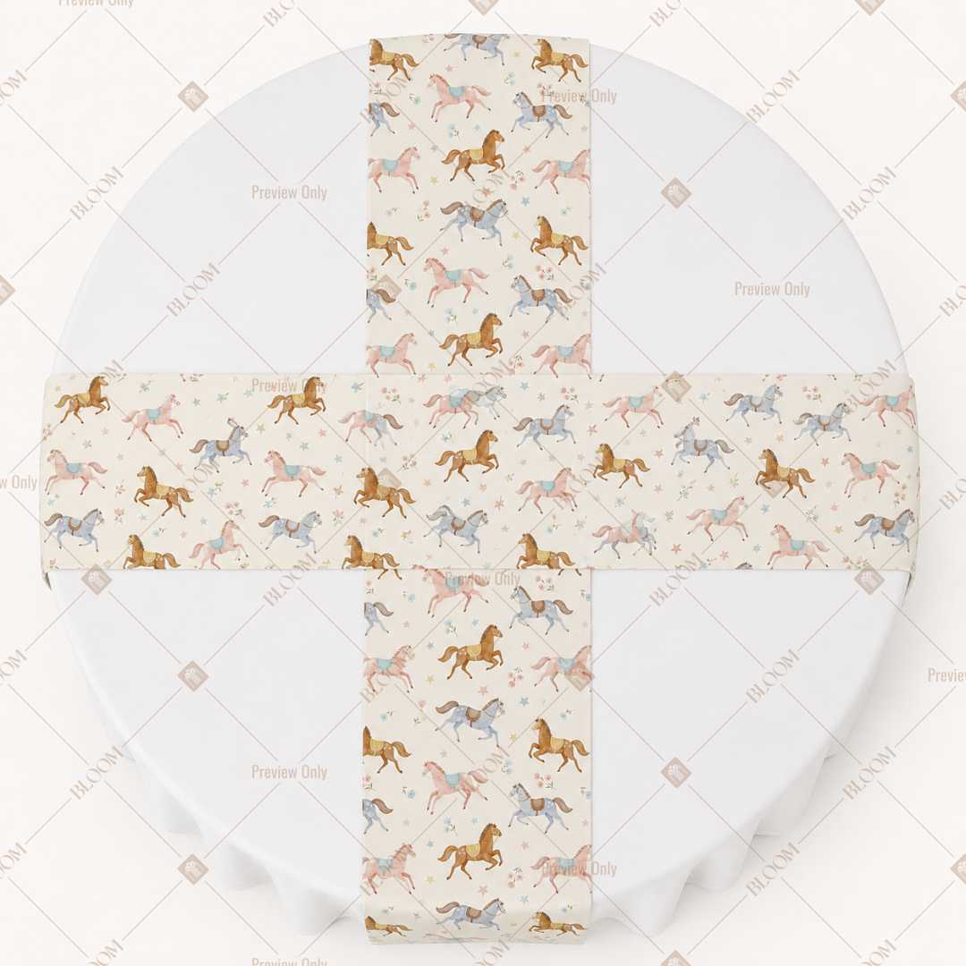 Woodland Animal Table Runner Pack Of 12