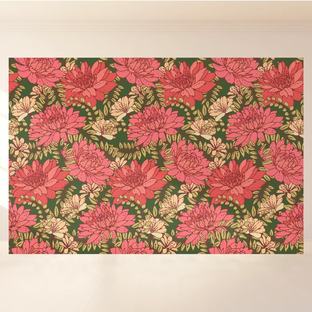 Rose Garden Splendor: Backdrop - Landscape