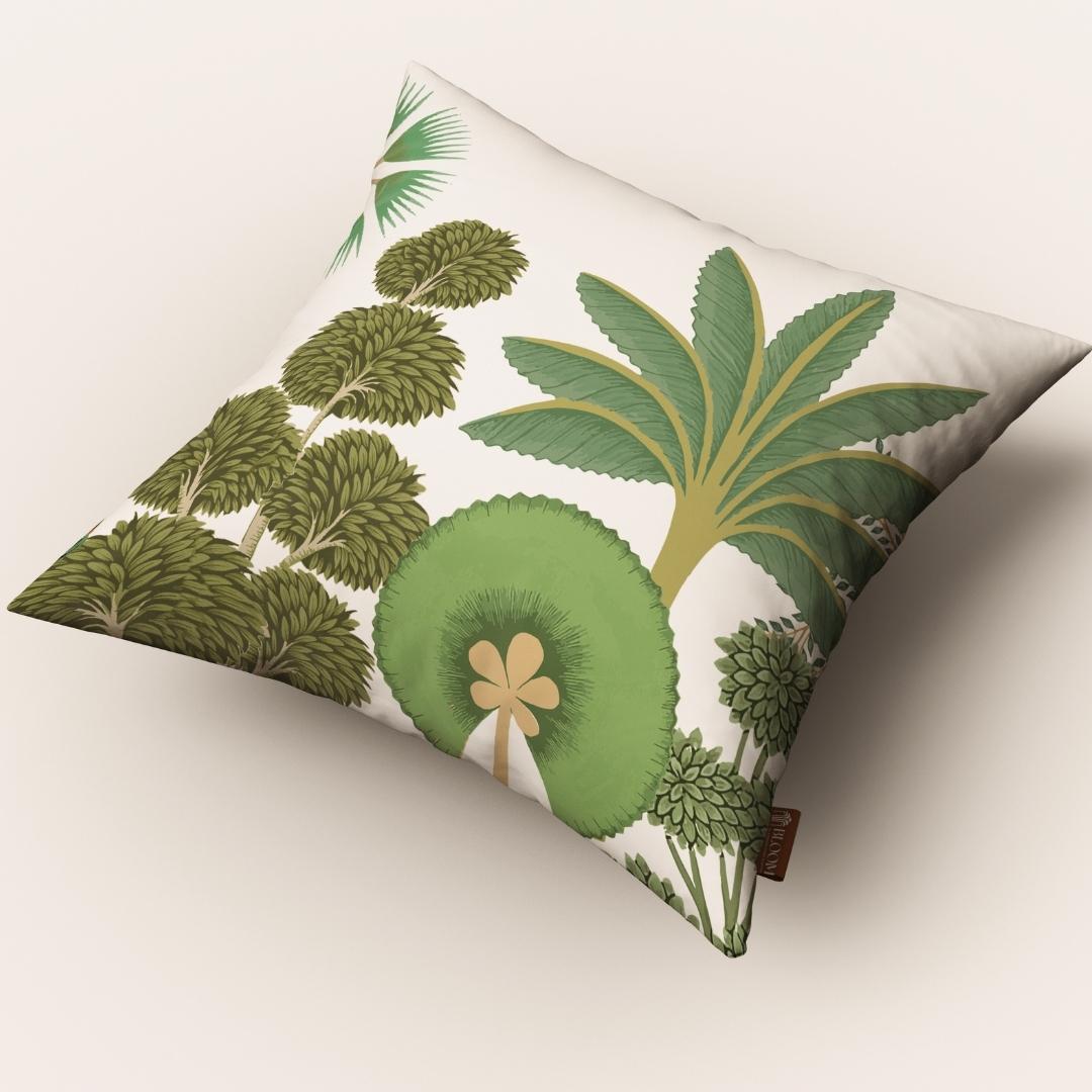Emerald Palm Breeze: Cushion Cover - Pack of 12