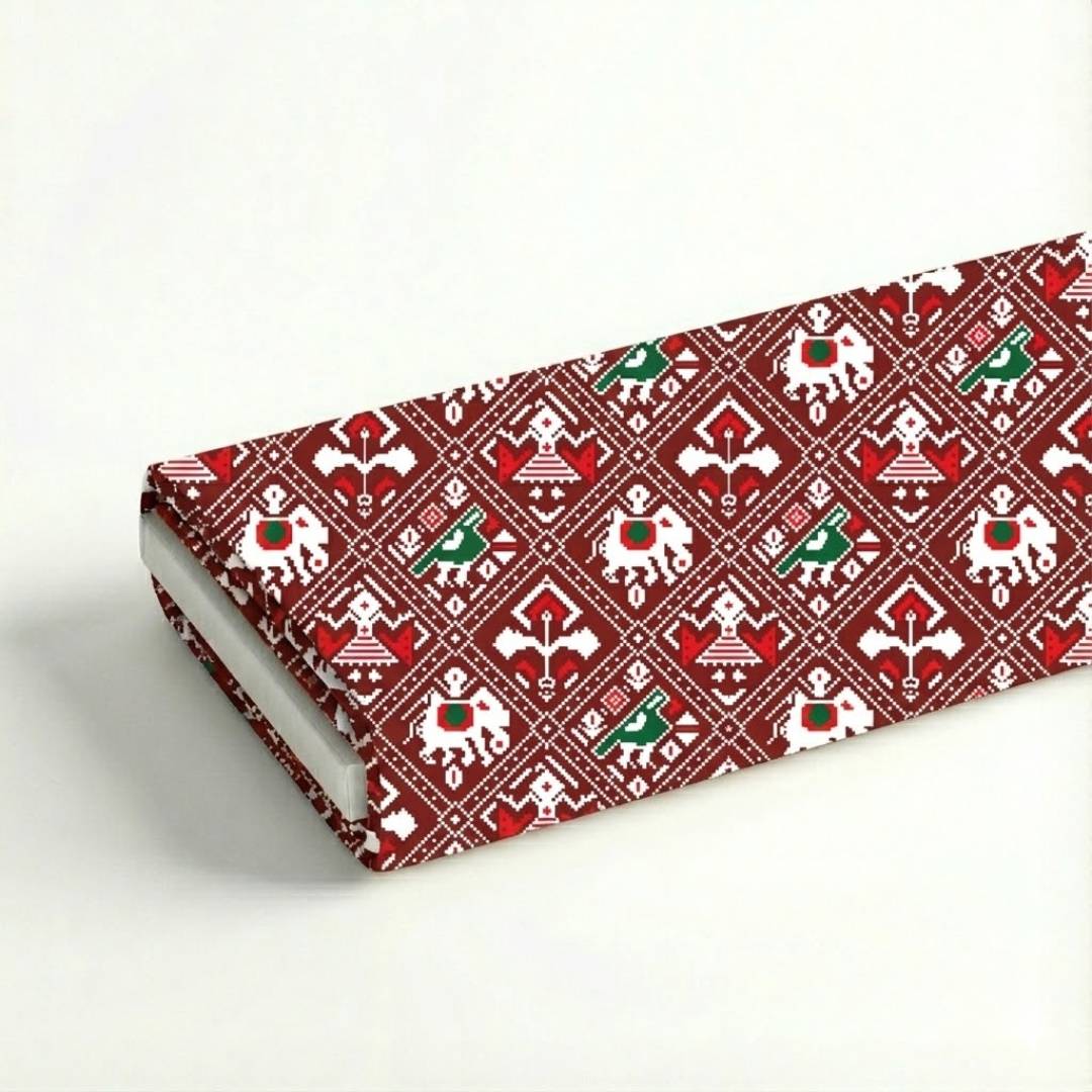 Cultural Festive Heritage Fabric Roll