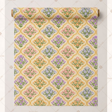 Pastel Diamond Trellis Fabric Pack of 25