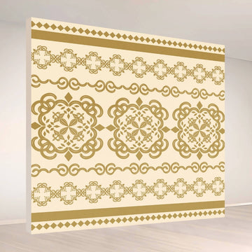 Golden Regal Motif: Backdrop - square