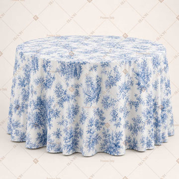 Blue Cottage Floral Table Cover Pack Of 6