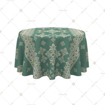 Sage Ornamental Vine Table Cover Pack Of 6