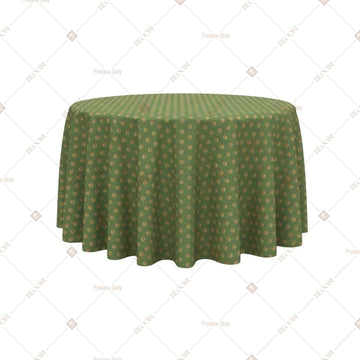 Olive Green Minimal Table Cover Pack Of 6
