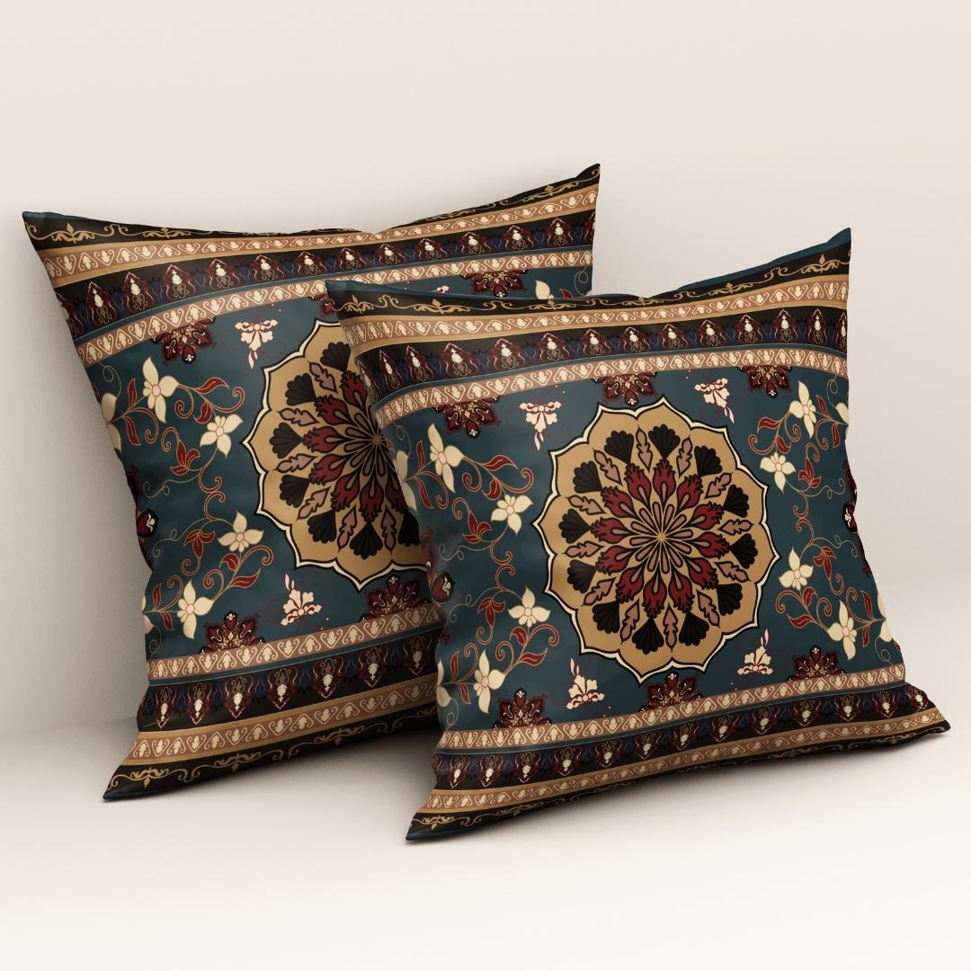 Mandala Heritage Luxe: Cushion Cover - Pack of 12