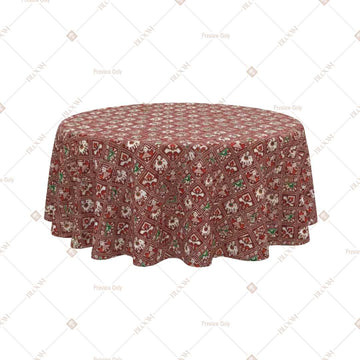 Rustic Rose Floral Table Cover Pack Of 6