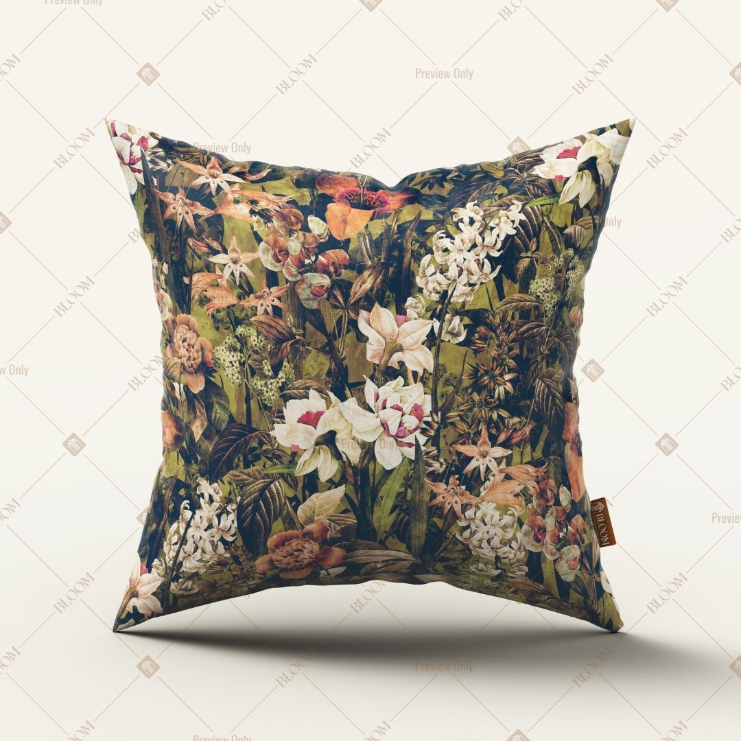 Vintage Floral Tapestry Cushion Cover Pack of 12