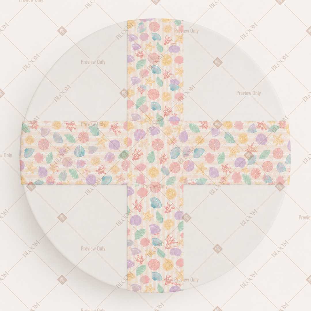 Pastel Confetti Floral Table Runner Pack Of 12