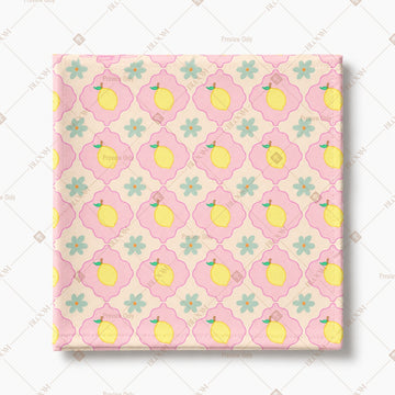 Pastel Daisy Pattern Design