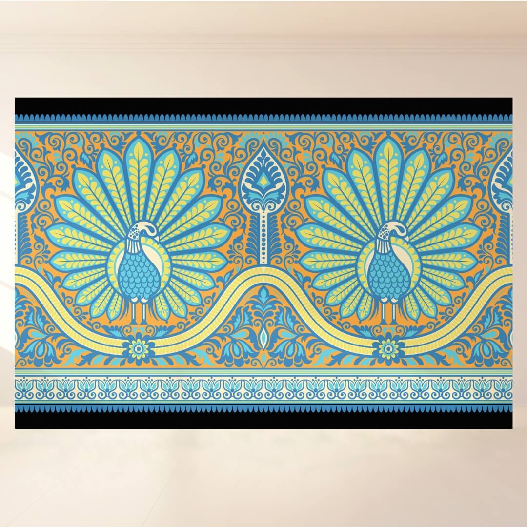 Peacock Majesty: Backdrop - Landscape