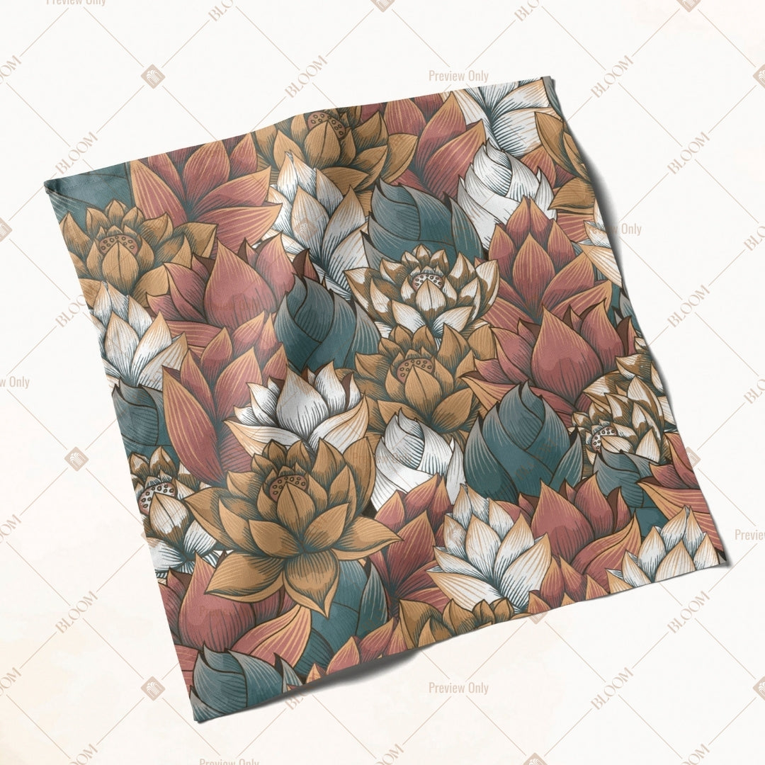 Autumn Floral Bouquet Napkin Pack of 20