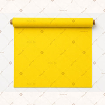 Bright Yellow Fabric Roll Pack of 25