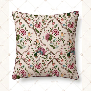 Vintage Rose Garden Cushion Cover Pack of 12