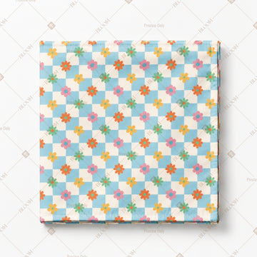 Colorful Harlequin Geometric Pattern Design