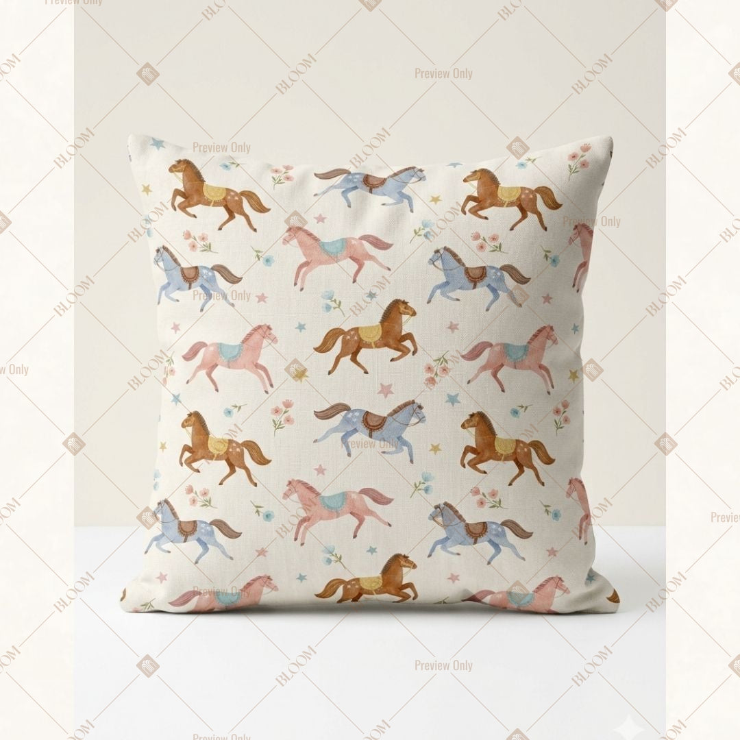 Cute Animal Print Cushion Cover Pack of 12