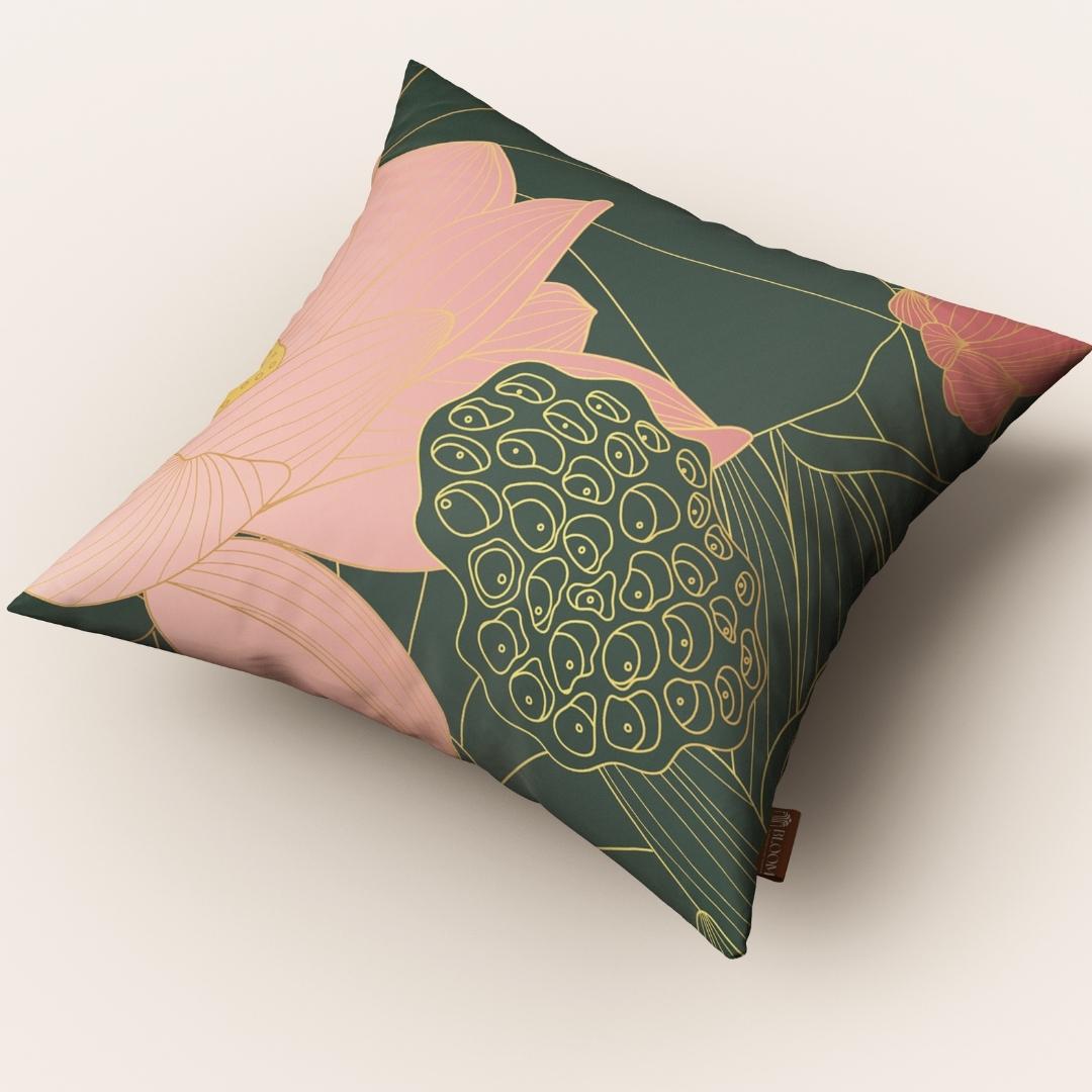 Fresh Lotus Charm: Cushion Cover - Pack of 12