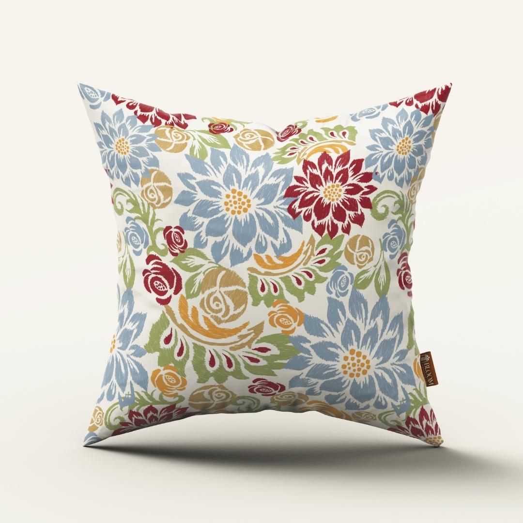 Multicolor Blossom Joy: Cushion Cover - Pack of 12
