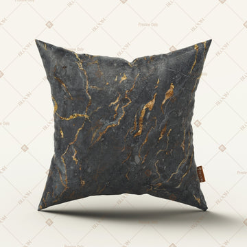 Black Luxury Texture Cushion Cover Pack of 12