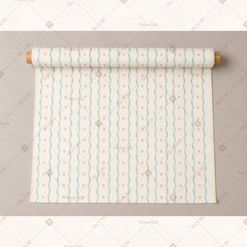 Ivory Pinstripe Fabric Pack of 25