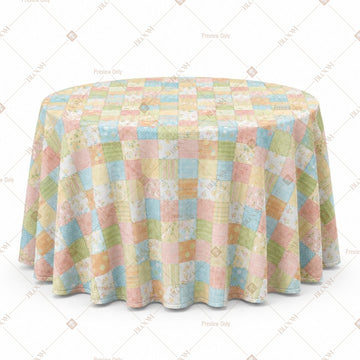 Pastel Patchwork Table Cover Pack Of 6