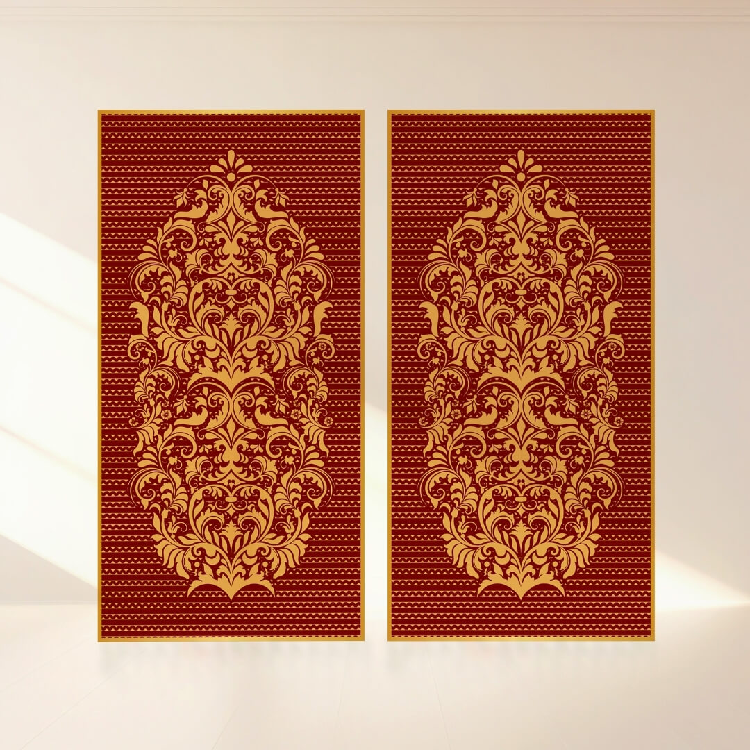 Royal Damask Elegance: Backdrop - vertical
