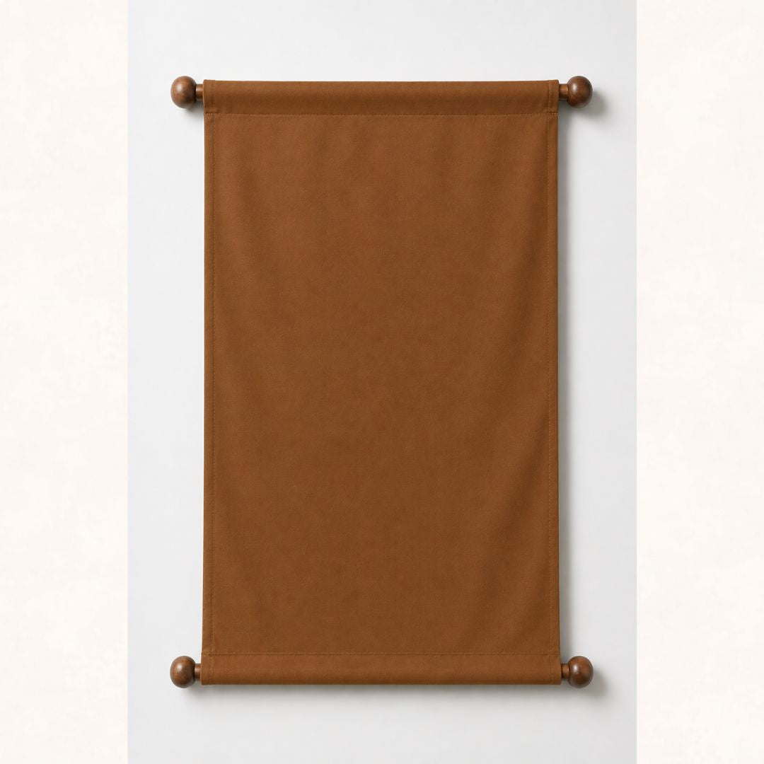BROWN HANGING SCROLLS