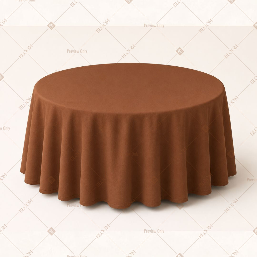 Brown Table Cover Pack Of 6