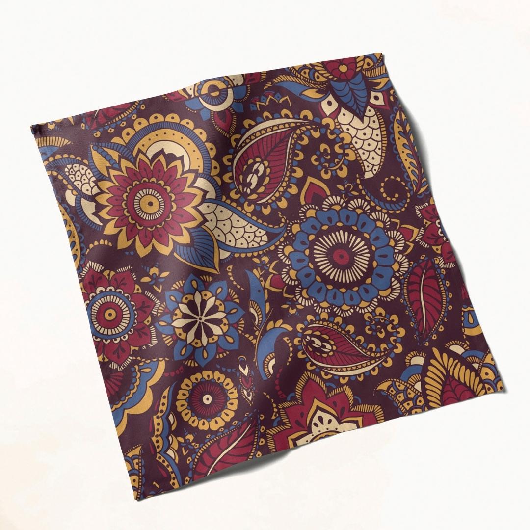 Bohemian Paisley: Napkins 18" X 18" - Pack Of 20