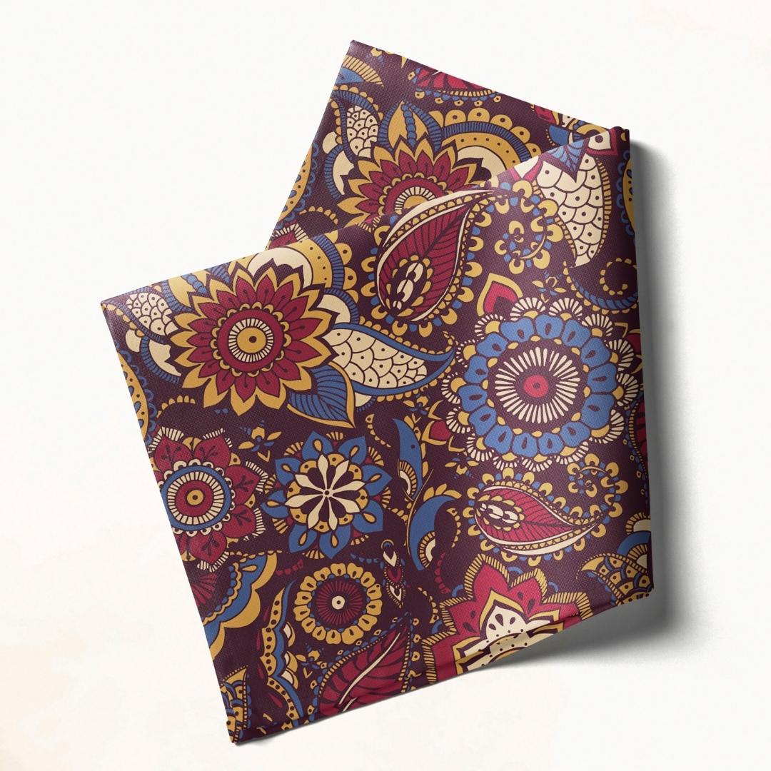 Bohemian Paisley: Napkins 18" X 18" - Pack Of 20