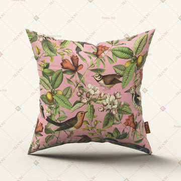 Pink Botanical Garden Cushion Cover Pack of 12