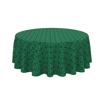 Emerald Petite Blossom Round Table Cover - Pack Of 6